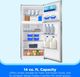 Midea 28" 14.2 Cu. Ft. Fingerprint Resistant Stainless Steel Garage Ready Counter Depth Top-Freezer Refrigerator-5