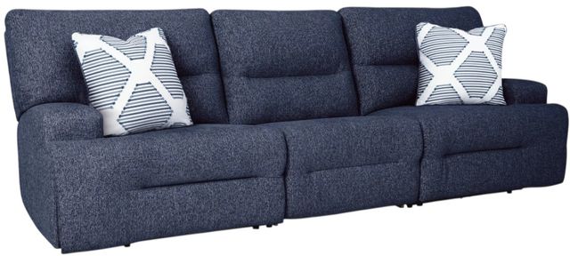 Signature Design by Ashley® Acklen Place 3-Piece Navy Power Reclining Sectional Sofa-0