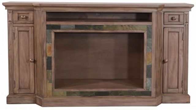 Sunny Designs™ Doe Valley Buckskin TV Console with Fireplace Option-2