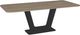 Amisco Customizable Amelia 84" Rectangular Dining Table with Radius Corners and 1" Birch Veneer Top-0