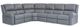 Elran Customizable Rebecca Manual Reclining Sectional-2
