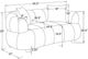 Coaster® Whitney Pebble Upholstered Loveseat-2