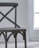 Liberty Furniture Vintage Grey X-Back Counter Chair-2