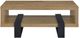 Coaster® Dinard Mango Coffee Table with Black Metal Base-3