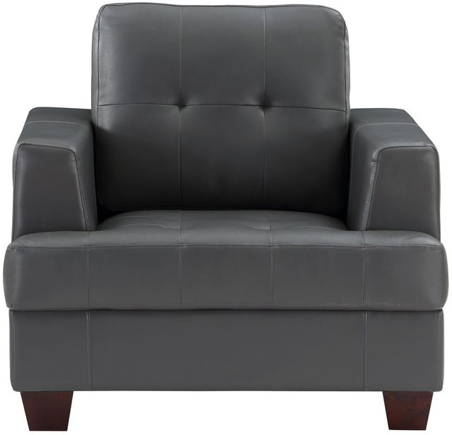 Mazin Furniture Hinsall Gray Upholstered Accent Chair-1