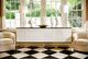 Chelsea House James Walnut/White Sideboard-3