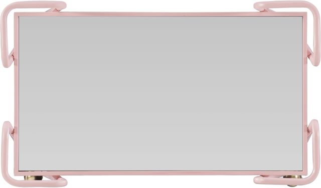 Linon Ellie Pink Bar Cart-4
