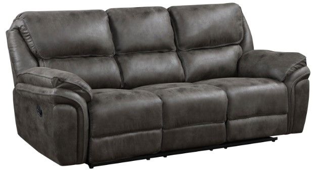 Homelegance® Proctor Gray Double Reclining Sofa-0