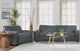 New Classic® Home Furnishings Kylo Ash Gray Cuddle Chair-1