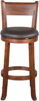Sunny Designs™ Tuscany Vintage Mocha 30" Fullback Swivel Bar Stool-2