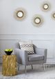 A & B Home Black/Gold Metro Gilded Bowl-3
