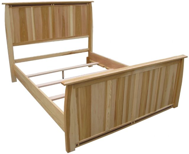A-America® Adamstown Natural Queen Panel Bed-0