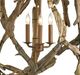Currey & Company Driftwood Natural/Washed Driftwood Chandelier-1