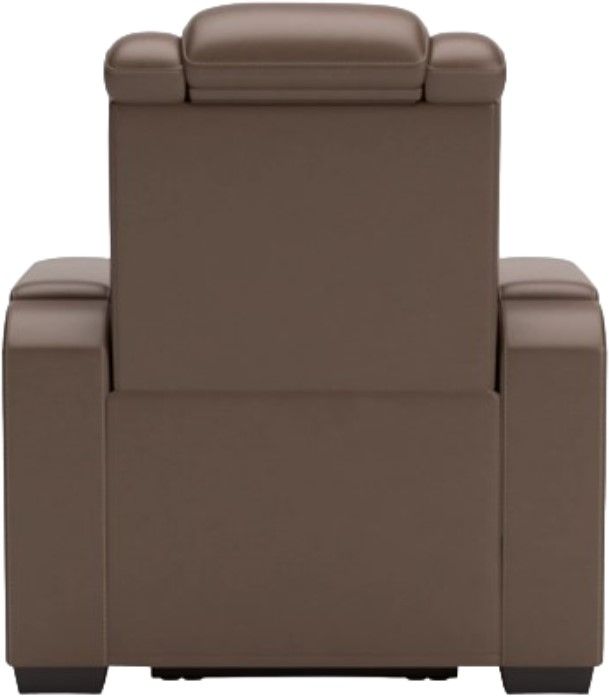 Signature Design by Ashley® High Impact Tobacco Power Recliner with Headrest-3