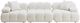 TOV Furniture Calliope 3-Piece Cream 118" Modular Sectional-3