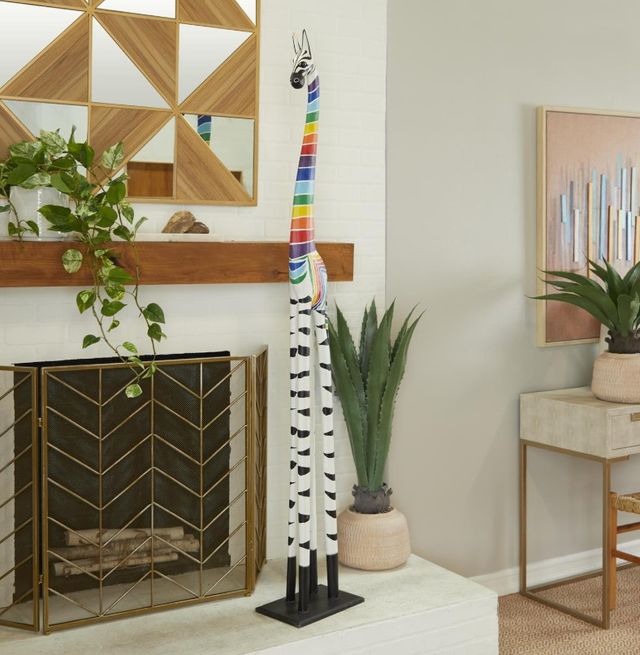 Deco Marche Giraffe Handmade Sculpture-3
