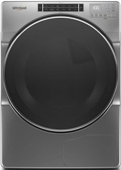 Whirlpool® 7.4 Cu. Ft. Chrome Shadow Front Load Ventless Electric Dryer