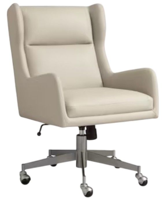 Bassett® Furniture HomeWork Lincoln Taupe Office Chair-0