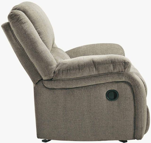 Signature Design by Ashley® Draycoll Pewter Rocker Recliner-3