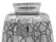 A & B Home Silver Abyss Etched Vase-3