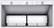 Vent-A-Hood® 48" White Wall Mounted Range Hood-1