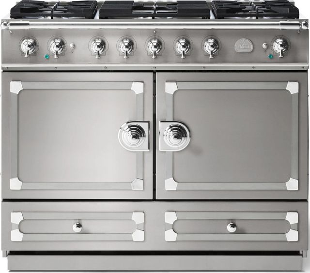 La Cornue CornuFé 110 43" Stainless Steel Pro Style Dual Fuel Range