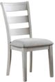 Steve Silver Co. Pendleton Gray/Ivory Upholstered Dining Side Chair-0