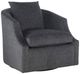 Century® Customizable Century Home Elegance Tatum Petite Swivel Chair-0