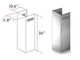 ZLINE 36" Stainless Steel Outdoor Chimney Extension -2