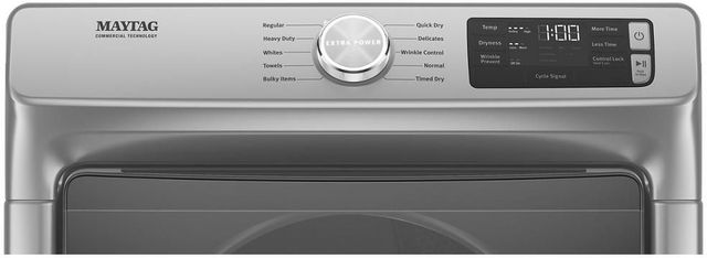 Maytag® Metallic Slate Front Load Laundry Pair-7