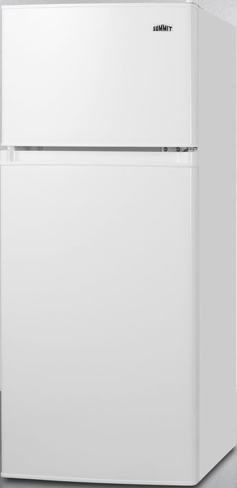 Summit® 4.5 Cu. Ft. White Counter Depth Top Freezer Refrigerator-1