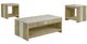 Crown Mark Rangley 3-Piece Driftwood Occasional Table Set-0