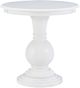 Powell® Amelia White Round Accent Table-0