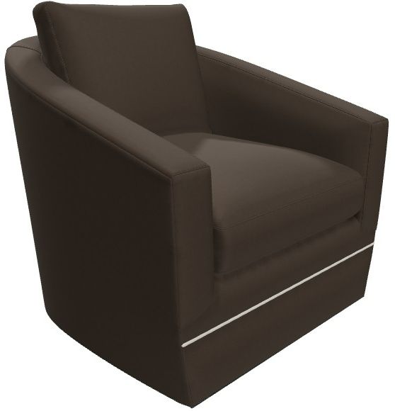 Craftmaster® Customizable Craftmaster Essentials Barrel Back Swivel Chair-1