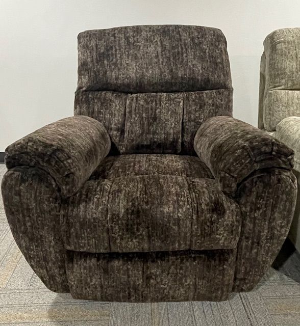 Chocolate Manual Rocker Recliner - OVERSTOCK-0