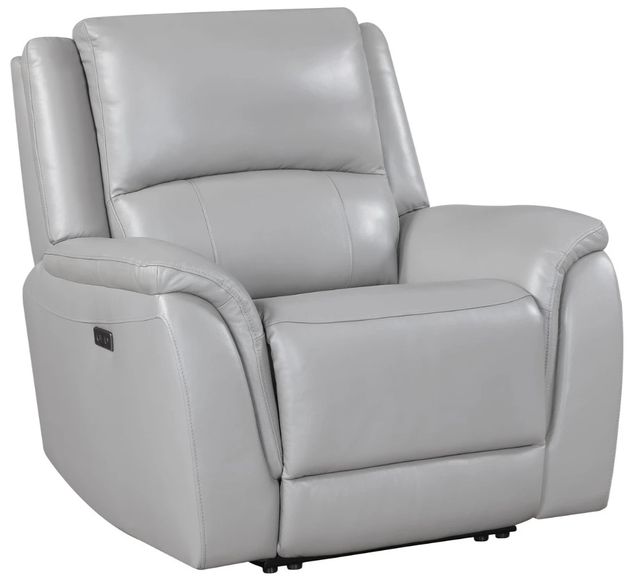 Steve Silver Co. Alexandria Stone Leather Power Recliner-0