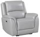 Steve Silver Co. Alexandria Stone Leather Power Recliner-0