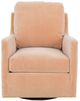 Fairfield® Customizable Olivia Tapered Arm Swivel Glider Chair with Knife Edge Back-1