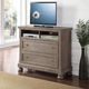 New Classic® Home Furnishings Allegra Pewter Media Console-1