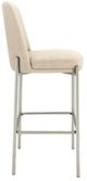 Modus Furniture Crossroads 2.0 Dion Brushed Nickel/Camel Upholstered Bar Stool-2