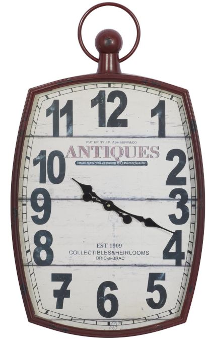 Deco Marche Red Wall Clock-0