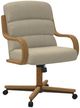 Chromcraft Customizable Nova Swivel Casual Dining Chair-3