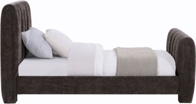 Meridian Furniture Camila Brown Twin Upholstered Panel Bed-1