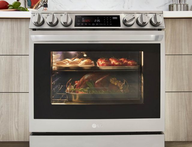 LG 30" PrintProof® Stainless Steel Slide In Electric Range-18