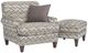 Flexsteel® Venture Multi-Colored Ottoman-2
