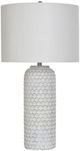 Stylecraft Pomors White Table Lamp-0