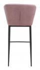 Zuo® Tolivere Pink Bar Chair-3
