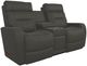 La-Z-Boy® Baron Mineral Leather Manual Wall Reclining Loveseat with Console-0