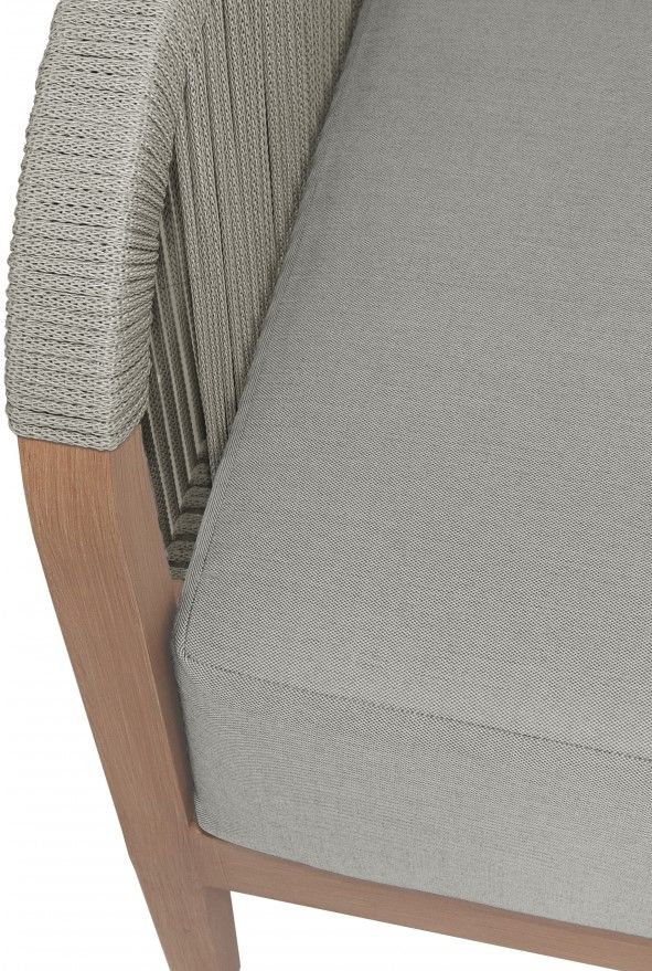 Meridian Furniture Maui Gray Fabric Outdoor Accent Sofa-4