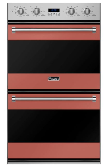 Viking® 30" Spiced Cider Double Electric Wall Oven-0